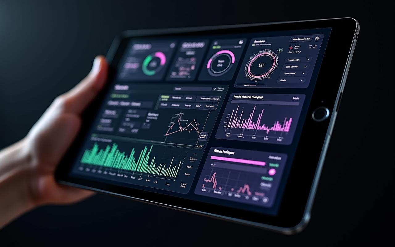 Craftynex Real-time monitoring dashboard interface